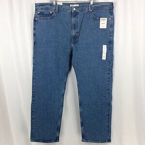 Signature Gold by Levis Strauss Mens Flex Jeans Size 46x32 Regular Straight Leg